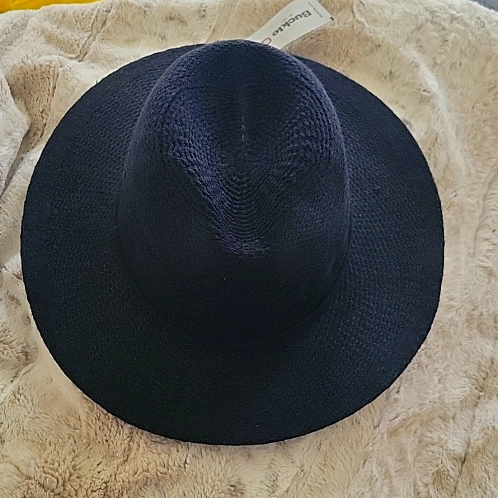 Buckle Black Fashion Hat